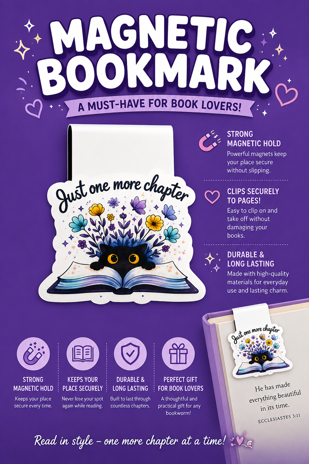 Magnetic Bookmark