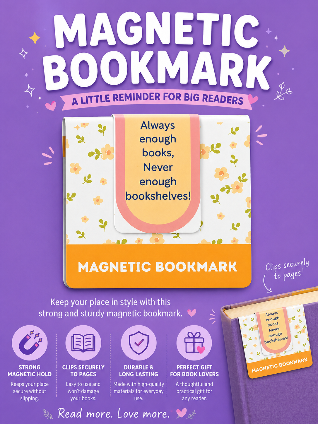 Magnetic Bookmark