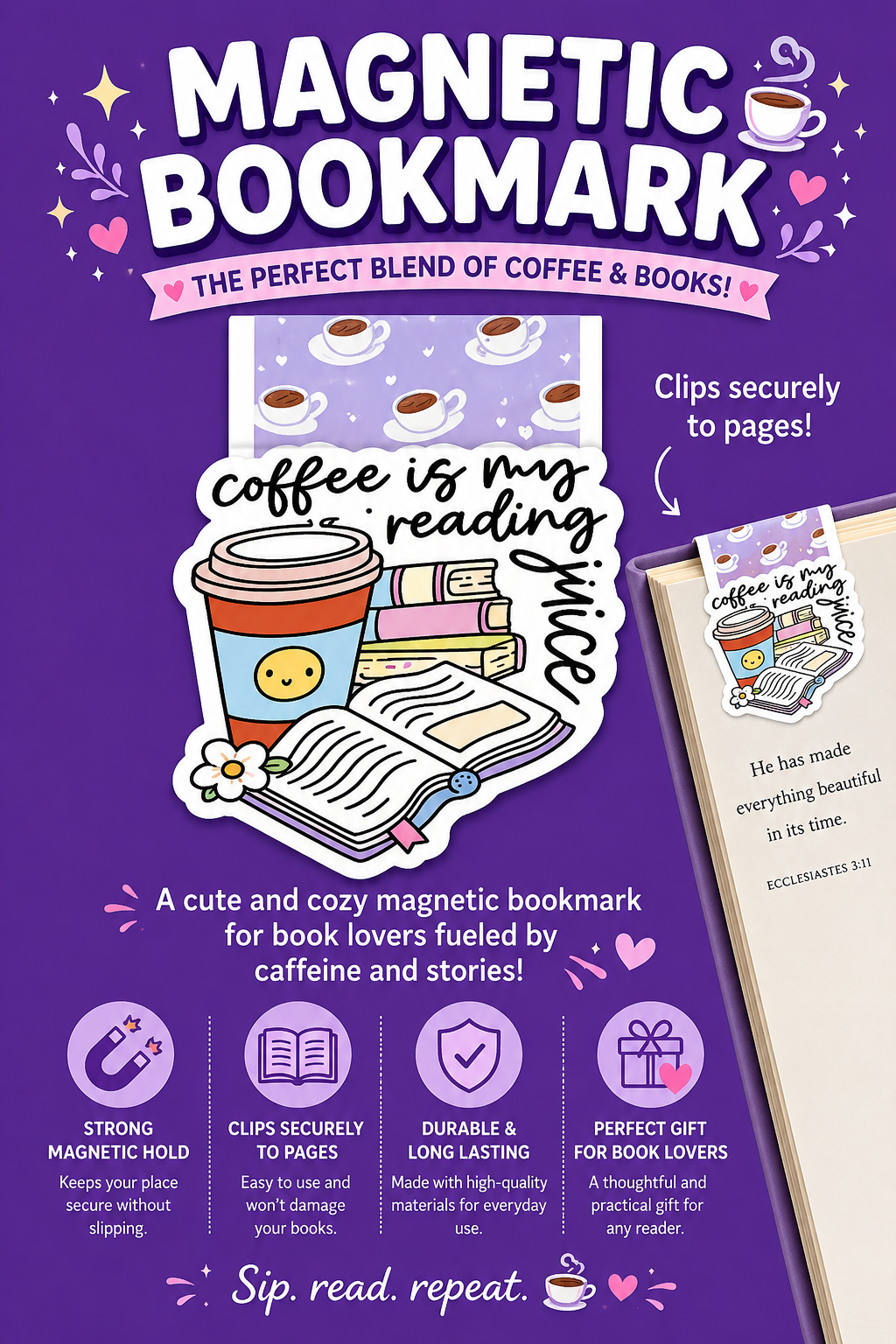 Magnetic Bookmark