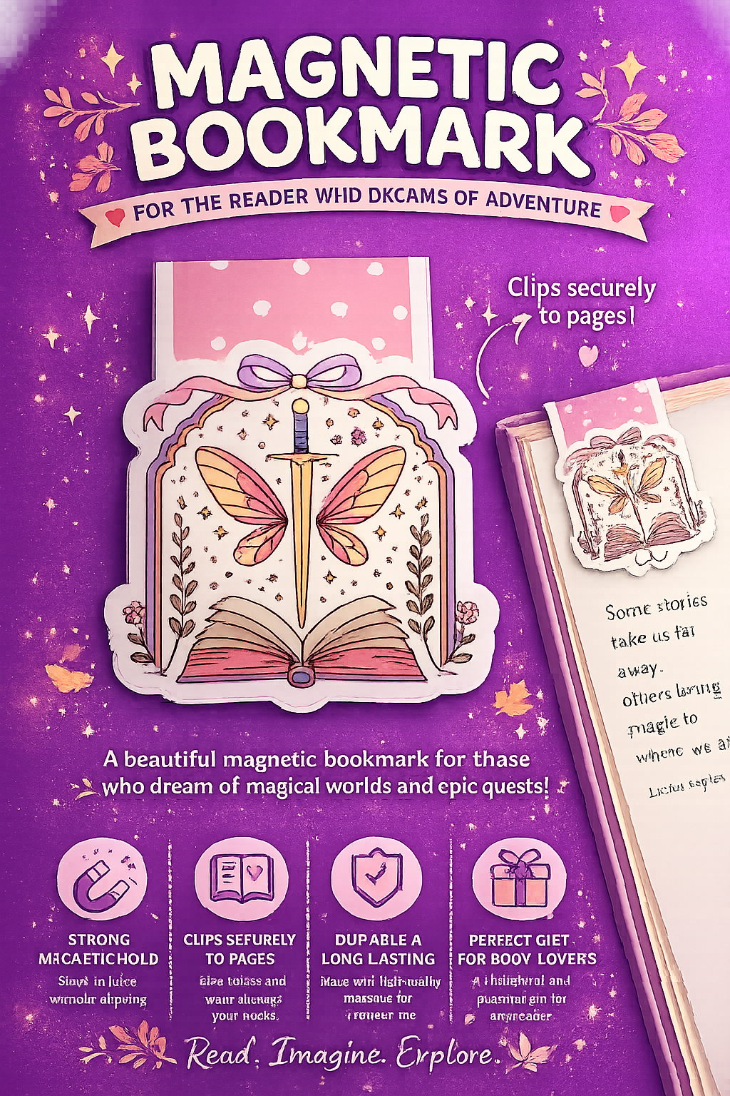 Magnetic Bookmark