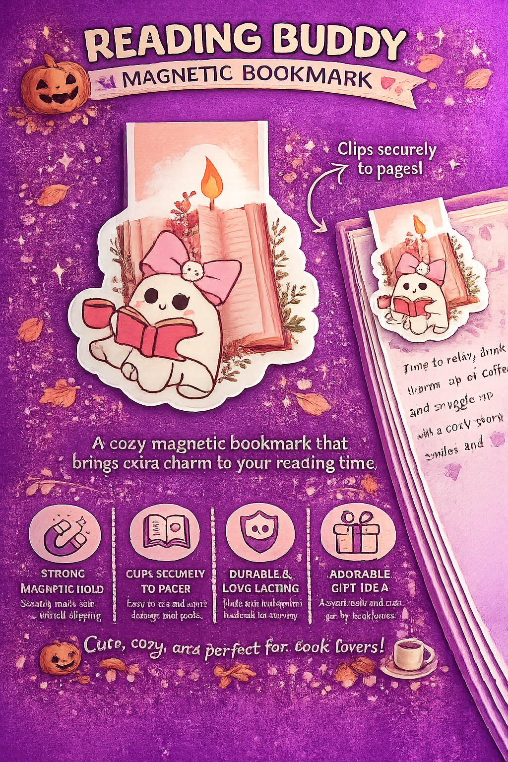 Magnetic Bookmark