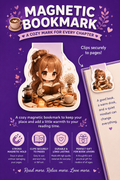 Magnetic Bookmark