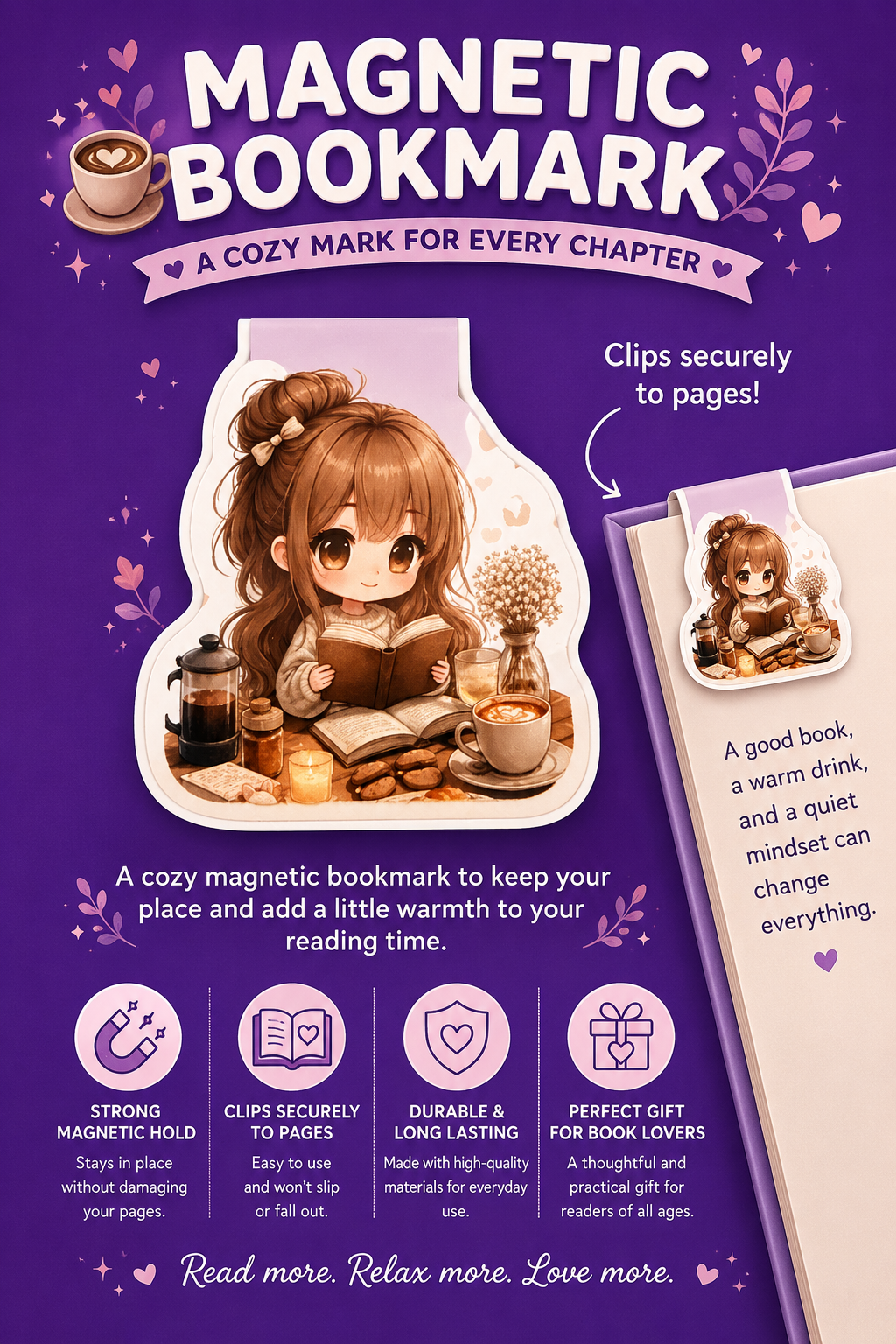Magnetic Bookmark