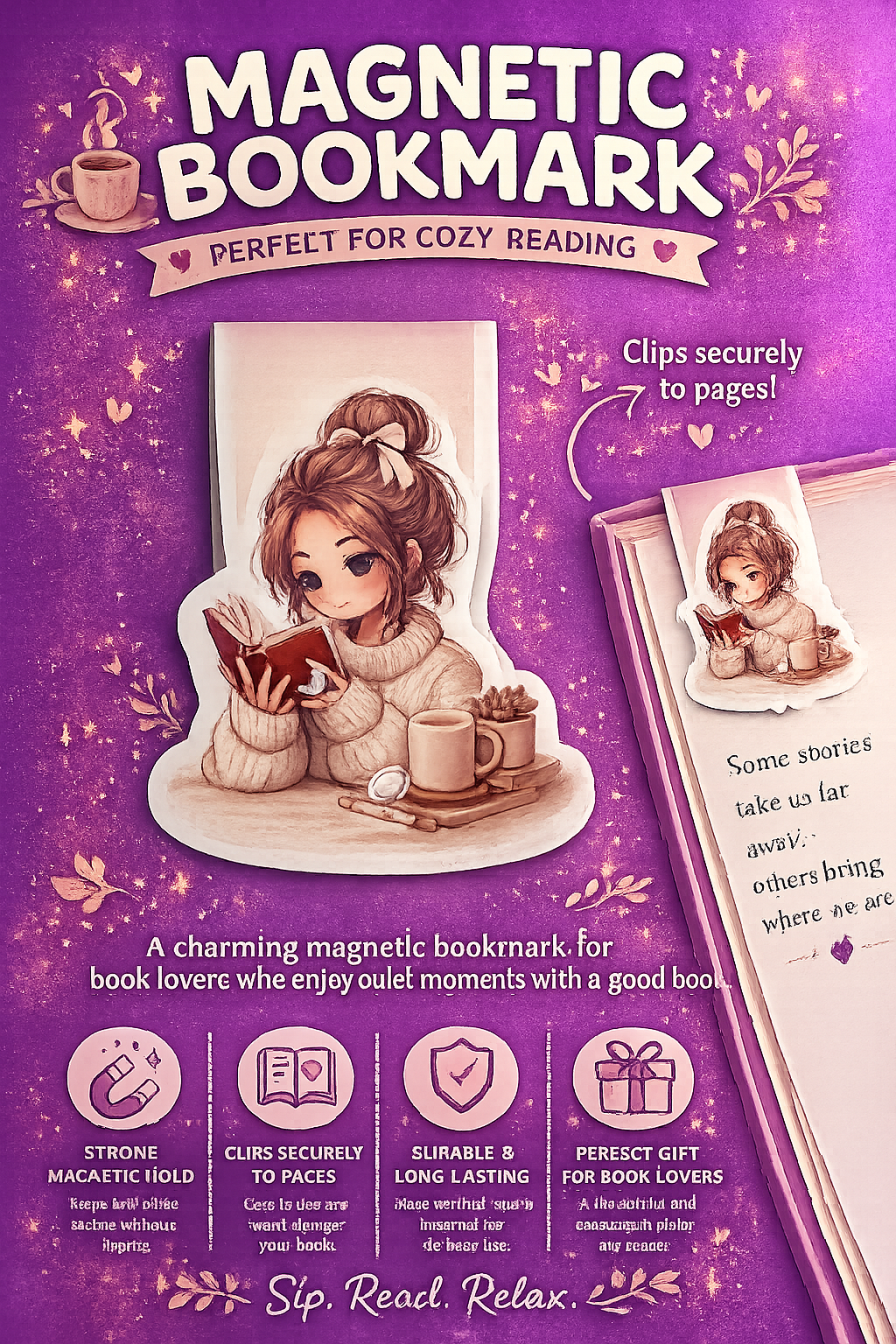 Magnetic Bookmark