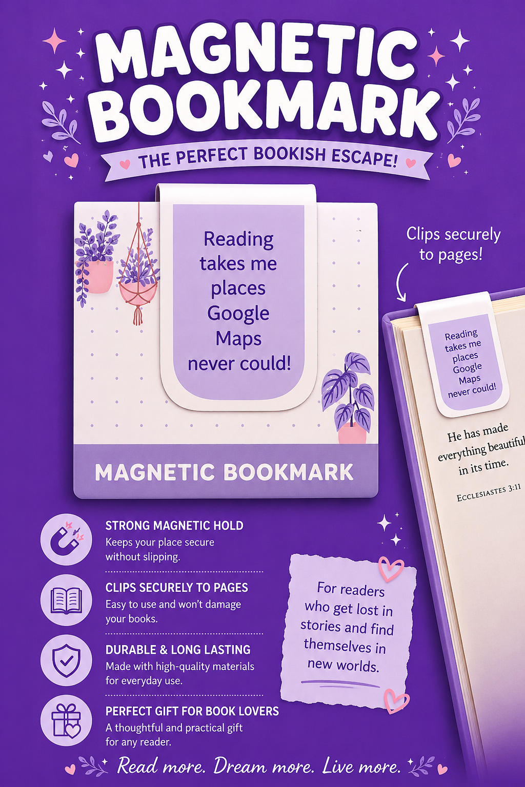 Magnetic Bookmark