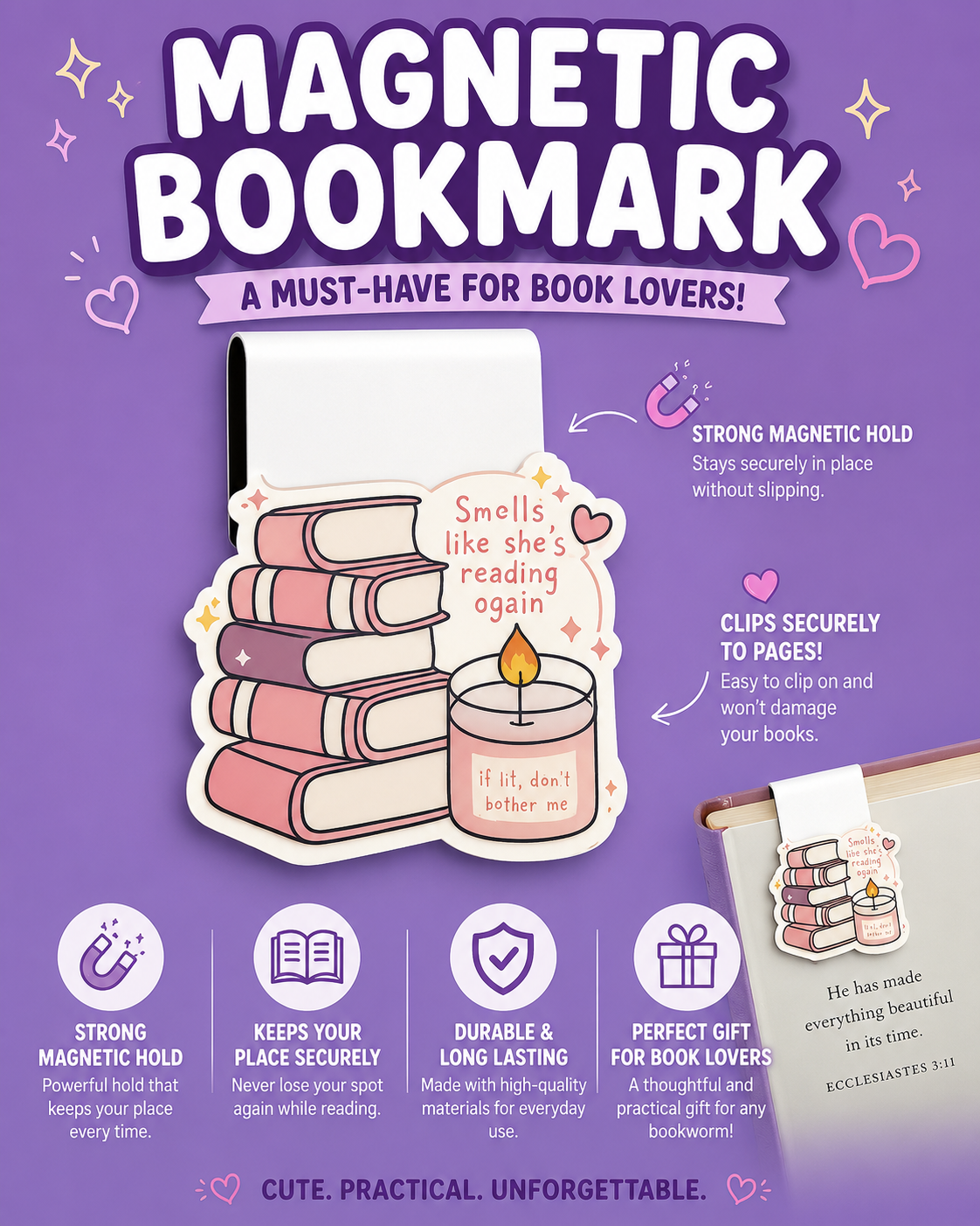 Magnetic Bookmark